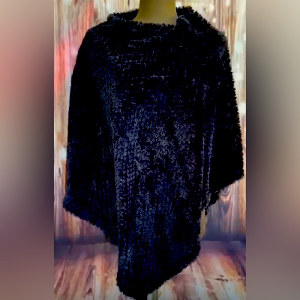 Black poncho